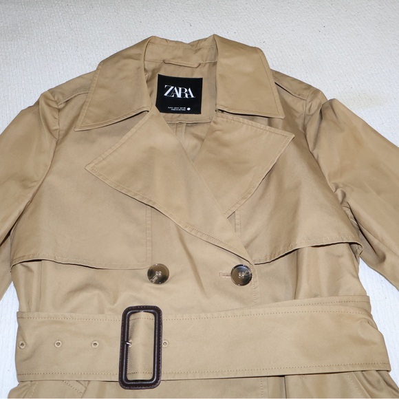 Zara Jackets & Blazers - Zara Beige Classic Trench Coat